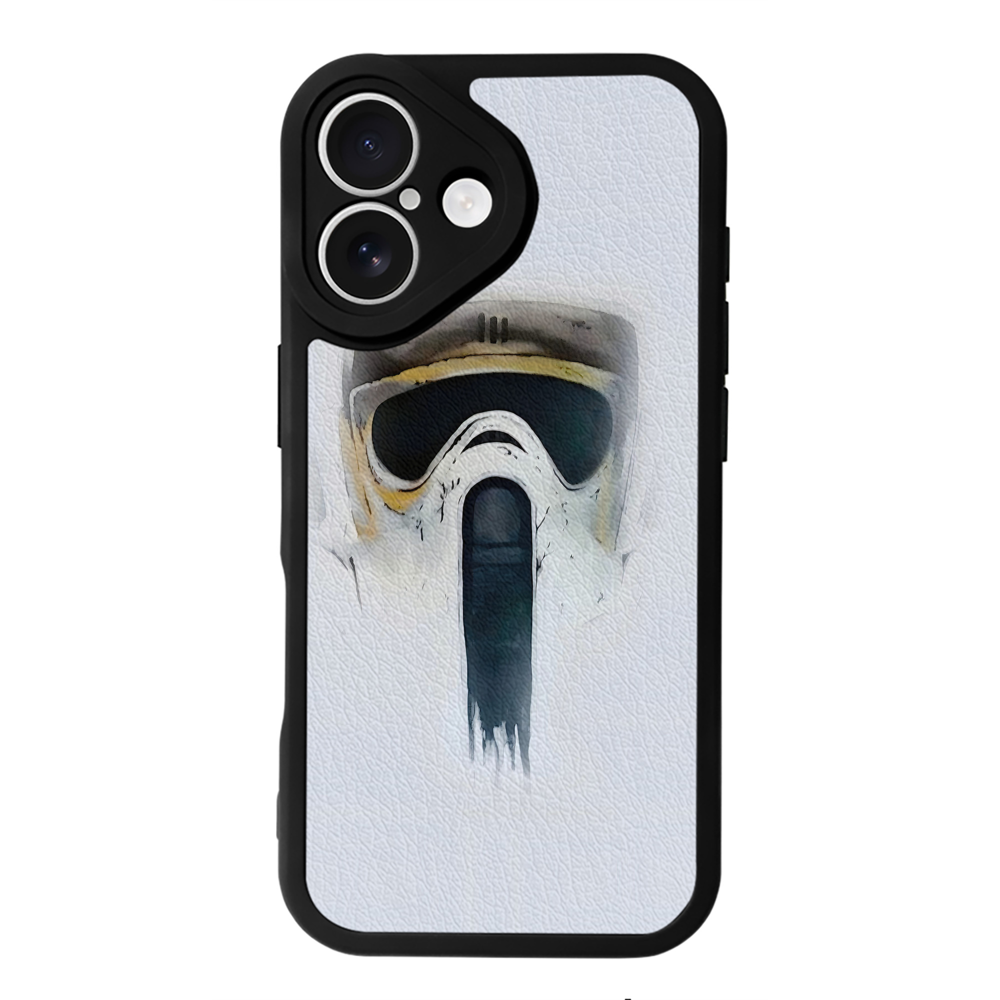 （画像用） スター・ウォーズ Star Wars 【iPhone 16シリーズ対応】シリコンスマホケース（レザー調） 材質：シリコン